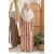 Ruffle Maxi - Nude